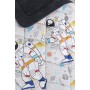 ETE HOMETEX TEK KİŞİLİK LÜX WELSOFT YORGAN ASTRONOT ANTRASİT 155X215CM 8696474231858